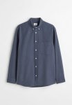 Regular Fit Oxford Shirt - Dark Blue