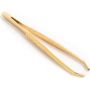 Tweezers Hardened Steel Gold Plated 3-INCH Pf 3202 G
