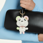 SWAROVSKI Teddy Bag Charm Bear Multicolored Gold-tone Plated