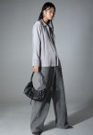 Shirt With A Sheen - Grey