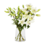 Sunset Flower Bouquet Vase Not Included. Includes Lilies Poisonous To Cats & Dogs