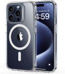 Clear Magsafe Case Shockproof Transparent Cover For Iphone 16 Pro Max