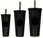 Revup 3PC Diamond Studded Super Cool Tumbler Set
