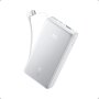 Anker Zolo Power Bank 20000MAH 22.5W With Built-in Usb-c Cable – White