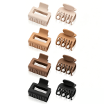 Matte Hair Clips For Women & Girls Small Claw Clips For Thin Hair -8 Piece