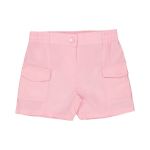 Younger Girl Cotton Cargo Short