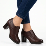 Romea Lace Up Shoot - Chestnut - 8