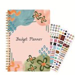 Bubu Budget Planner: A5 Spiral-bound Daily To-do List With Mood Tracker And Water Intake Log - 20.32 X 14.48 Cm 52 Pages - Adult
