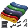 Resistance Bands Pull Up Bands Workout Bands For Strength Training Body Building Working Out Stretching Resistance Training Home Gym Fitness Yoga & Pilates