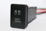 Toyota Dash Push Button Spot Light Switches Revo