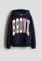 Hoodie - Navy Blue/bronx
