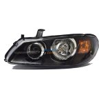 Nissan Almera Headlight Black Left 03-07