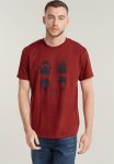 G-star Raw Masks Gr R T - Dry Red