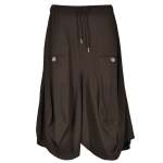 Pointy Harem Trackpants - Bitter Choc Free