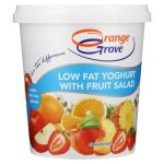 Orange Grove Low Fat Fruit Salad Yoghurt 1L