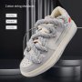 1 Pair Thickened Twisted Rope Shaped Shoelaces Suitable For High-top Board Shoes Hiking Shoes Sports Shoes Casual Shoes And Canvas Shoes And More