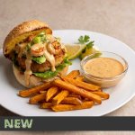 Zesty Avo Fish Burger