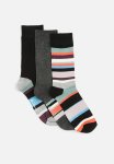Ben Sherman Bs Socks Chetak 3 Pack - Charcoal blk Stripe