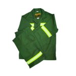 Poly-viscose 2 Piece Acid Resistant Conti Suit Reective - Eu 54