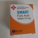 Smart Folic Acid 0 5MG 30TABS