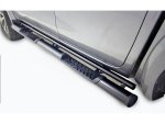 Ford Ranger 2012 – 2024+ Dc Ec Sc Side Steps 409 Stainless Steel PC Black Asb