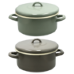 Enamel Roaster 20CM Colour May Vary