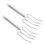 Masterclass Pair Of Stainless Steel Oven Forks