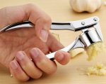 Stainless Steel Kitchen Garlic Press Steel Crusher Kitchen Tool Set