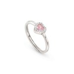 All My Love Ring Pink Heart With Cubic Zirconia