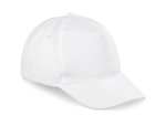 5 Panel Structured Peak Cap White