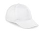 5 Panel Structured Peak Cap White