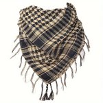 Tactical Scarf - Windproof Sand-resistant & Warm Neck Gaiter With Classic Houndstooth Design For All Seasons
