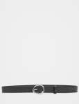 Olivia Organic Buckle Belt - M-l Black