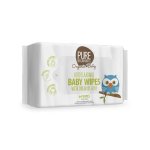PURE BEGINNINGS Biodegradable Aloe Baby Wipes Pack 64'S