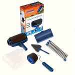 6PCS Roller Paint Brush Set For Home Use Including Roller Brushes And Corner Paint Brushes For Painting Walls And Other Surfaces