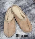 Genuine Sheepskin Slippers Slip-on - Size 14