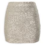 Silver Sequins MINI Skirt