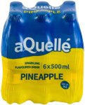 AQuelle Sparkling Pineapple Flavoured Water