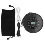 Portable Cd Player Anti Skip 1500MAH Compatible With Cd Cd Rw MP3 Black