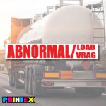 Abnormal Load Vehicle Sticker