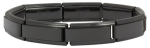 Superlink Italian Charm Bracelet- Black