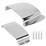 Bass Bridge Cover With Screws Iron Protector For Jazz Bass Pickup And Bridge Plate Cover Set Silver