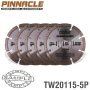 Diamond Blade Seg 115MM 5 Pack