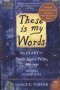 These Is My Words - The Diary Of Sarah Agnes Prine 1881-1901: Arizona Territories   Paperback