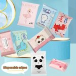 2PCS Of 20 Disposable Wipes Hand And Mouth Cleaning For Travel Portable Wet Tissue Extractable Makeup Remover Soft Towel Soft An