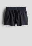 Linen-blend Shorts - Grey
