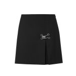 Hook & Eye MINI Skirt -black