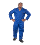 Vulcan Overall Std 2PCE R blue 36 Chest 32 Waist