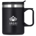 Kooshty Angelo Stainless Steel & Plastic Double-wall Mug 360ML