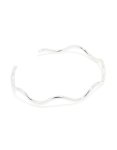 Silver Classic Wave Arm Cuff